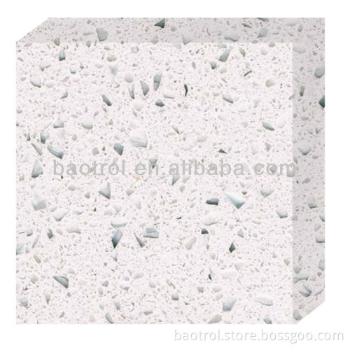 BA-J605 Sparkle artificial quartz slab/man-made stone quartz sheet